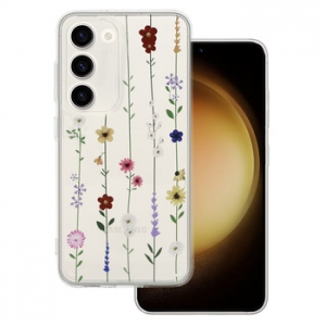 Pouzdro Back Case Flower Samsung A155, A156 Galaxy A15 4G/5G, transparent