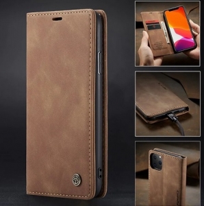 Pouzdro Book CaseMe Samsung S926 Galaxy S24 Plus, S25 Plus, barva hnědá