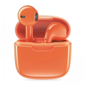 Bluetooth headset XO TWS (X23) barva oranžová