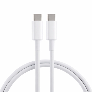 Datový kabel USB C na USB C, PD 30W, barva bílá - 3 metry