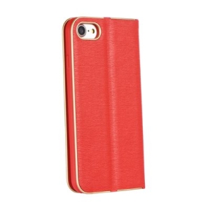 Pouzdro LUNA Book Samsung A556B Galaxy A55 5G barva červená