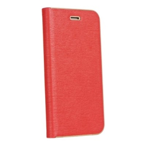 Pouzdro LUNA Book Samsung A356B Galaxy A35 5G barva červená