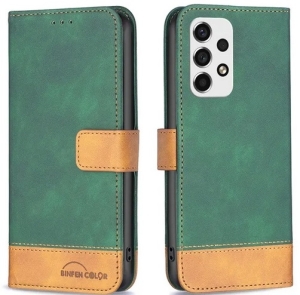 Pouzdro Book CaseMe Binfen UNIcolor Samsung A145/A146 Galaxy A14 4G/5G, barva zelená