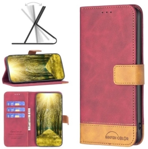 Pouzdro Book CaseMe Binfen UNIcolor Samsung A155/A156 Galaxy A15 4G/5G, barva červená