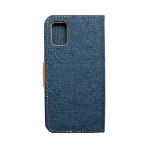 Pouzdro FANCY Diary Xiaomi Redmi Note 13 5G barva modrá CANVAS