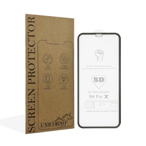 Tvrzené sklo 5D FULL GLUE VIVO V40 SE 5G černá - UNICORNO