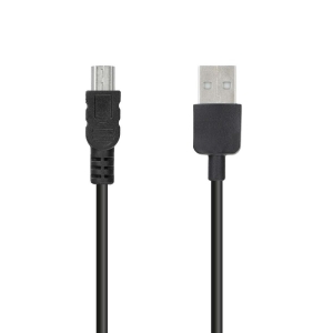 Datový kabel mini USB, délka 80cm, barva černá (DKE-2)