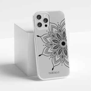 Pouzdro Back Case Babaco iPhone 11 Pro, Mandala (transparent)