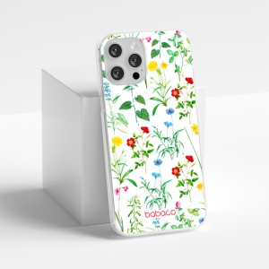 Pouzdro Back Case Babaco Samsung S926 Galaxy S24 Plus, Field Flower (white)