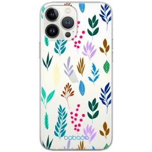 Pouzdro Back Case Babaco iPhone 11 Pro, Plants (transparent)