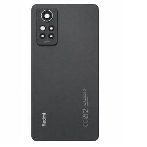 Kryt baterie Xiaomi Redmi NOTE 12 PRO 4G + sklíčko kamery black