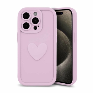 Pouzdro Back Case Heart Samsung A356 Galaxy A35 5G, light pink