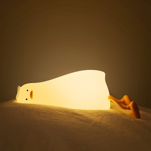 Forever Light LED noční lampa Lazy Duck (FNL-01), silikonová Forever Light