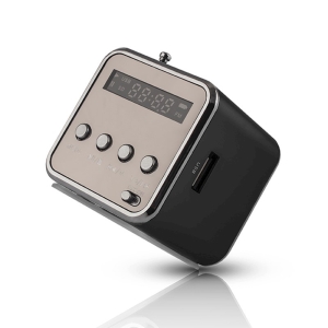 Mini reproduktor BlueTooth Setty MF-100, rádio, barva černá