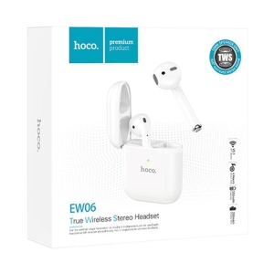 Bluetooth headset HOCO TWS (EW06) barva bílá