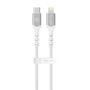 Datový kabel Blavec USB C na Lightning, PD 20W, délka 1m, barva bílá