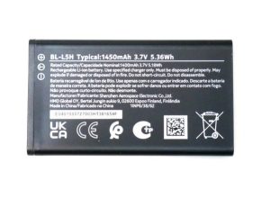 Baterie Nokia BL-L5H 1450mAh Li-ion (Bulk) - Nokia 105 4G (2023), 110 4G (2023), 130 (2023)