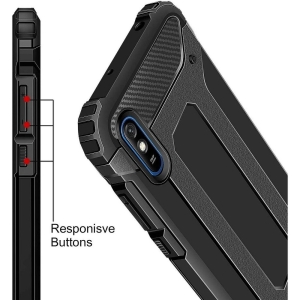 Pouzdro Armor Carbon iPhone XR barva modrá