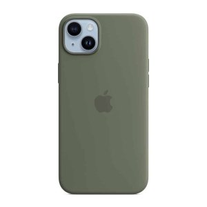 Silicone Case iPhone 14 PLUS Olive (blistr)