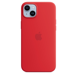 Silicone Case iPhone 14 PLUS Red (blistr)