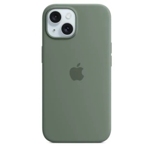 Silicone Case iPhone 15 PLUS Cypress (blistr)