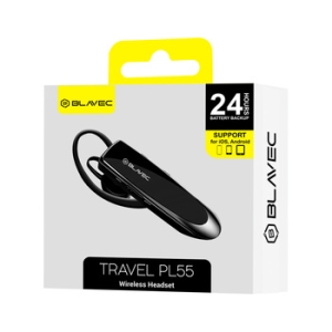 Bluetooth headset Blavec Travel, barva černá