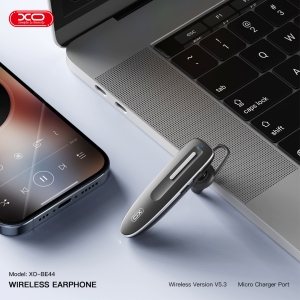 Bluetooth headset XO BE44, barva černá