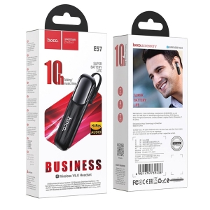 Bluetooth headset HOCO E57 Business, barva černá