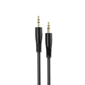 Kabel AUX (XO-R241C) jack 3,5mm / jack 3,5mm, 1m,  barva černá