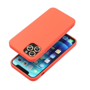 Pouzdro Back Case Silicone iPhone 16 Pro, barva broskvová