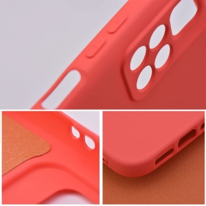 Pouzdro Back Case Silicone iPhone 16 Pro, barva broskvová