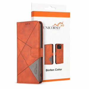 Pouzdro Book CaseMe Binfen iPhone 16 Pro Max, barva cihlová