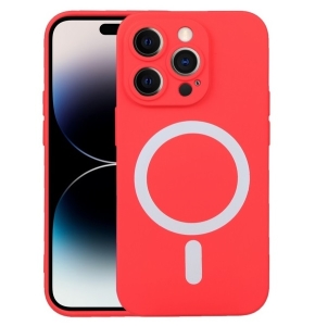 MagSilicone Case iPhone 16 Pro  Red