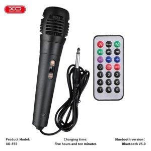 Maxi Reproduktor BlueTooth XO-F55 s karaoke systémem, barva černá