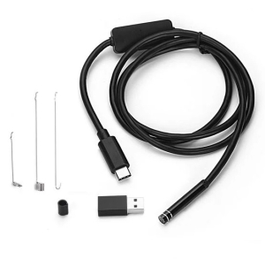 Inspekční (endoskopická) kamera 3v1, délka 5m, průměr 7mm (130 g)