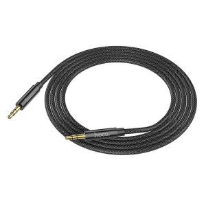 Kabel AUX HOCO (UPA19) Jack 3,5mm na Jack 3,5mm, 2m černý