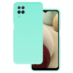 Pouzdro Back Case Silicone Samsung A125 Galaxy A12, barva mint