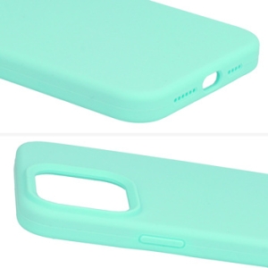 Pouzdro Back Case Silicone Samsung A125 Galaxy A12, barva mint