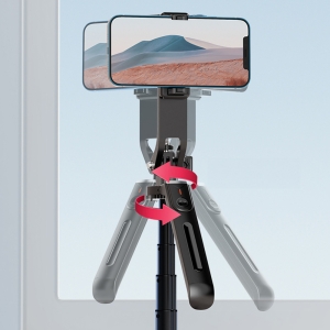 Selfie držák Blavec P09 tripod, s funkcí stativu (až 180cm), bluetooth, barva černá