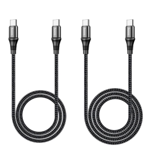 Datový kabel HOCO X50 USB C na USB C, PD 100W barva černá - 1 metr