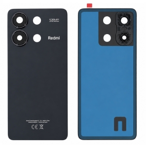 Kryt baterie Xiaomi Redmi NOTE 13 4G + sklíčko kamery black