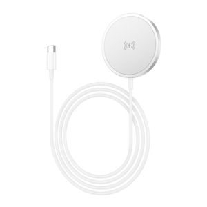 Indukční nabíječka Borofone (BQ32), Magsafe, 15W, barva bílá