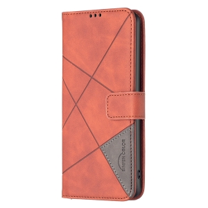Pouzdro Book CaseMe Binfen Xiaomi Redmi Note 14 Pro 4G, barva cihlová