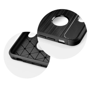 Pouzdro CARBON Samsung A266 Galaxy A26 5G černá