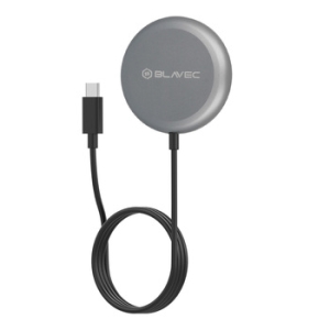 Indukční nabíječka Blavec (BQI-03) MagSafe, Qi2 15W (BQI03-QI2MB) černá