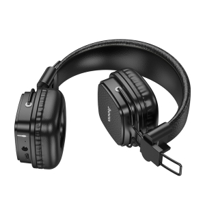 Sluchátka Hoco W56, Bluetooth 5.4, AUX / USB C, barva černá