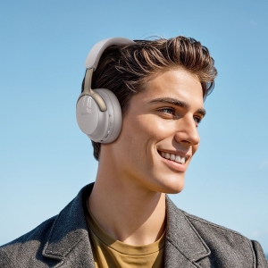 Sluchátka Hoco ANC W53 Plus, Bluetooth 5.4, AUX / USB C, TF karta, barva white
