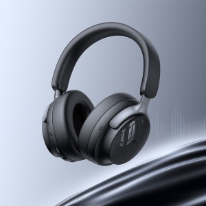 Sluchátka Hoco ANC W53 Plus, Bluetooth 5.4, AUX / USB C, TF karta, barva black