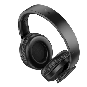 Sluchátka Hoco W45, Bluetooth 5.3, AUX / TF karta, barva black