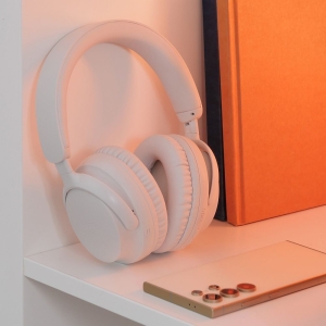 Sluchátka Hoco W53 Classic, Bluetooth 5.0, AUX / USB C, barva white